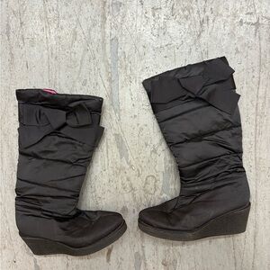 Kate Spade Black Women's Wedge Boots